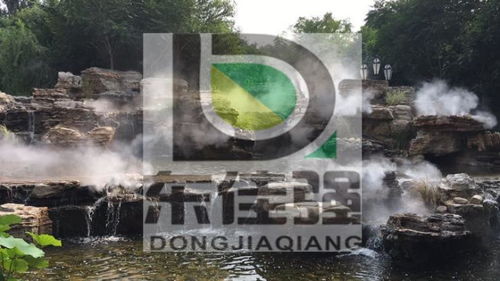 假山流水雾景雾喷冷雾系统工程工厂直接承包安装