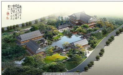 景观效果图 园林景观 住宅景观
