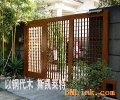 庭院门,公园庭院门,室外庭院门